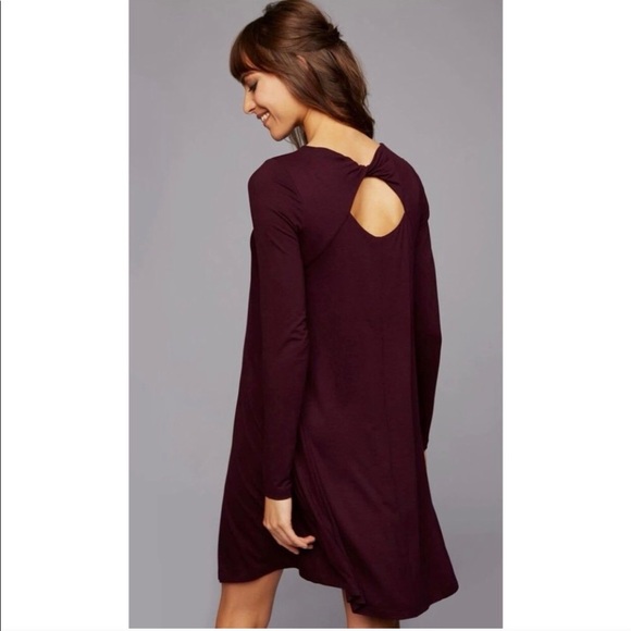 A pea in the pod eggplant maternity dress! - Picture 2 of 6